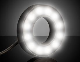 White, MicroBrite Brightfield Ring | Edmund