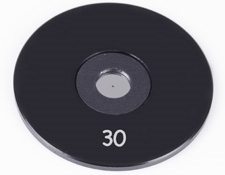 30µm Aperture Diameter, Mounted, Precision Pinhole, #84-065