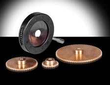 High Performance Motorizable Iris and Spur Gears