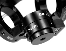 Close Up of Sample Cage System using Swivel Adapter Plate Pair