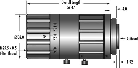 0.15X - 0.5X Non-Telecentric VariMagTL® Lens (#87-536)