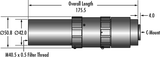 0.5X - 1.0X Telecentric VariMagTL® Lens (#88-386)