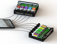 10 Laser Solution with 2 Coherent OBIS Laser Boxes (#33-351) and 1 Coherent OBIS Galaxy Laser System (#33-786)