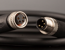 2ft Data Cable, 4-pin Male to Female M8