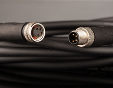 6ft Data Cable, 4-pin Male to Female M8